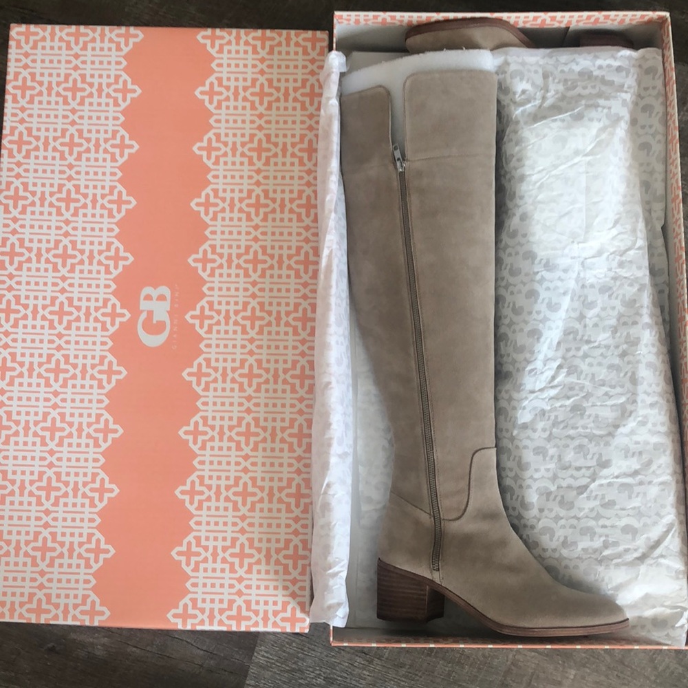 Giani Bini GB over the knee suede boots